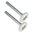 thumbnail image 1 of Garage door rollers - 2" Premium Nylon & Steel, 10 ball-bearings & 4" stem (2-pack), 1 of 5