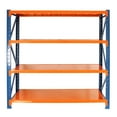 Garage shelves Heavy Duty, 4 Tier Garage Storage, Adjustable Metal