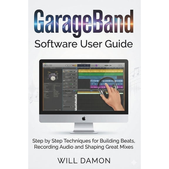 GarageBand Software User Guide: Step by Step Techniques for Building Beats, Recording Audio and Shaping Great Mixes, (Paperback)