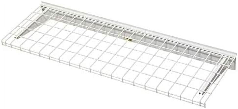 Garage Tek Organization System GarageTek 24-Inch Heavy Duty Steel Shelf With Hang Rod - Wall Mount Storage For Garage Wall Mounted Garage Organizer - View #8