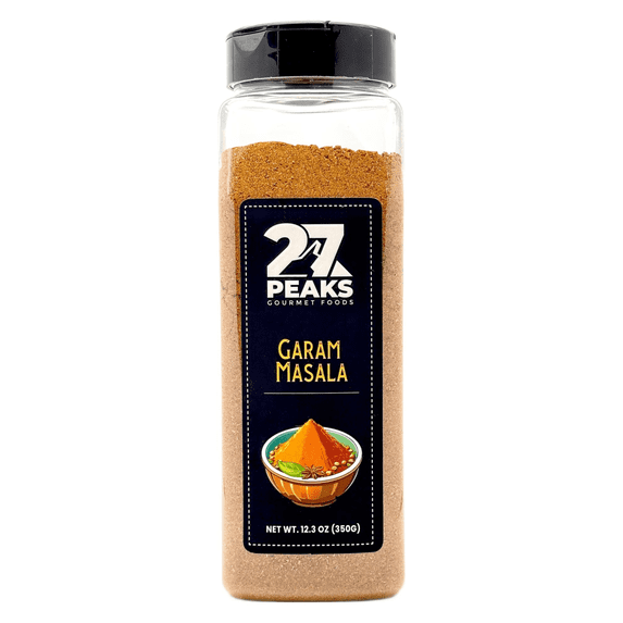 27 Peaks Gourmet No Artificial Flavors Garam Masala, 12.3 oz Bottle