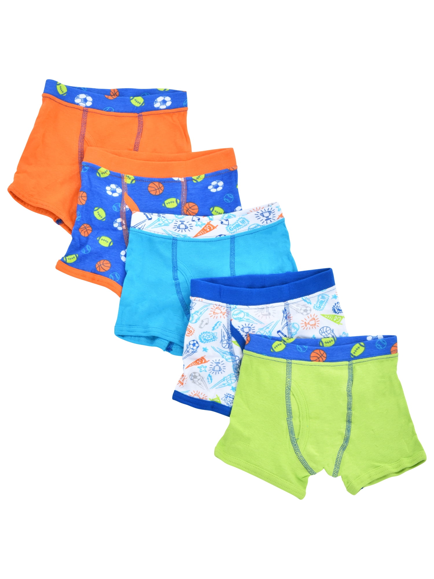Garanimals 5 Pack Boxer Brief Comfort Waist 2t/3t