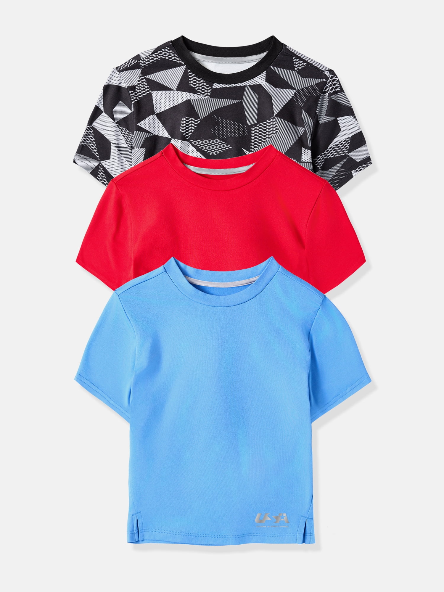 Garanimals Activewear Toddler Boy Athletic T-Shirts, 3-Pack, Sizes 2T–6T