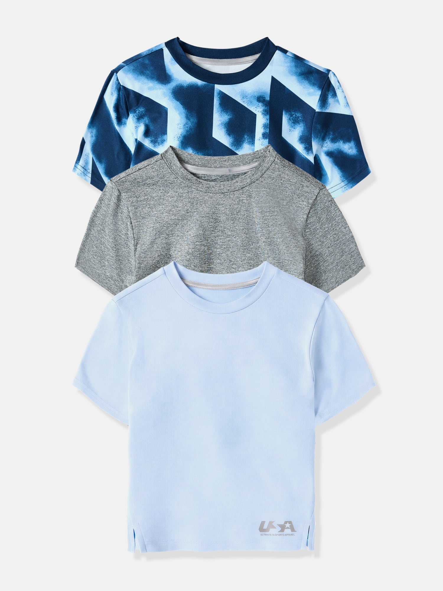 Garanimals Activewear Toddler Boy Athletic T-Shirts, 3-Pack, Sizes 2T–6T
