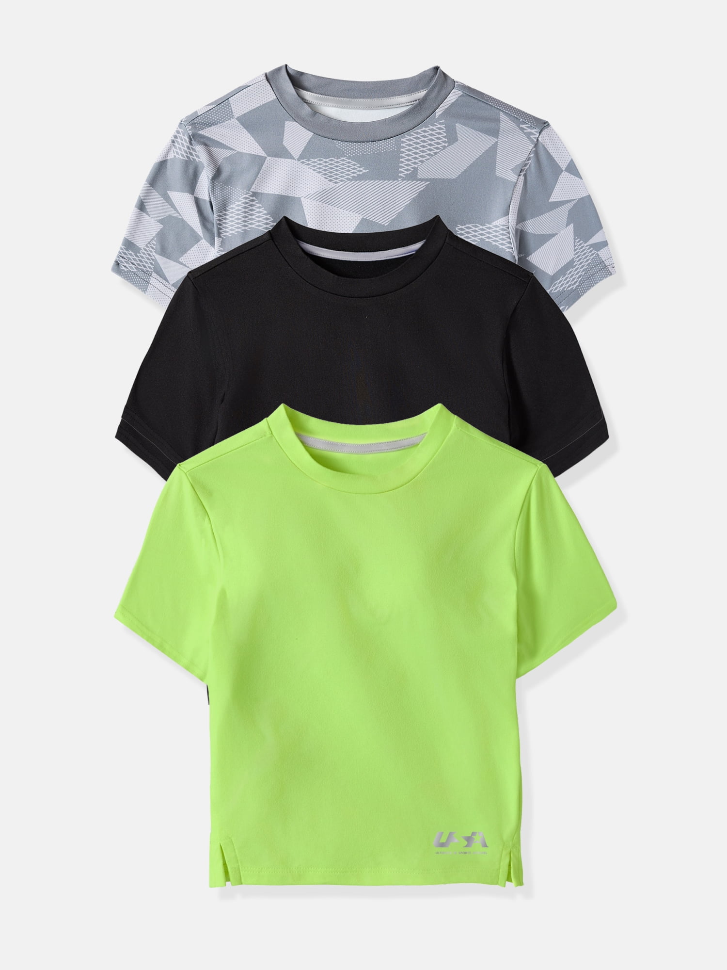 Garanimals Activewear Toddler Boy Athletic T-Shirts, 3-Pack, Sizes 2T–6T
