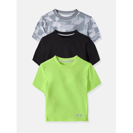 Garanimals Activewear Toddler Boy Athletic T-Shirts, 3-Pack, Sizes 2T–6T