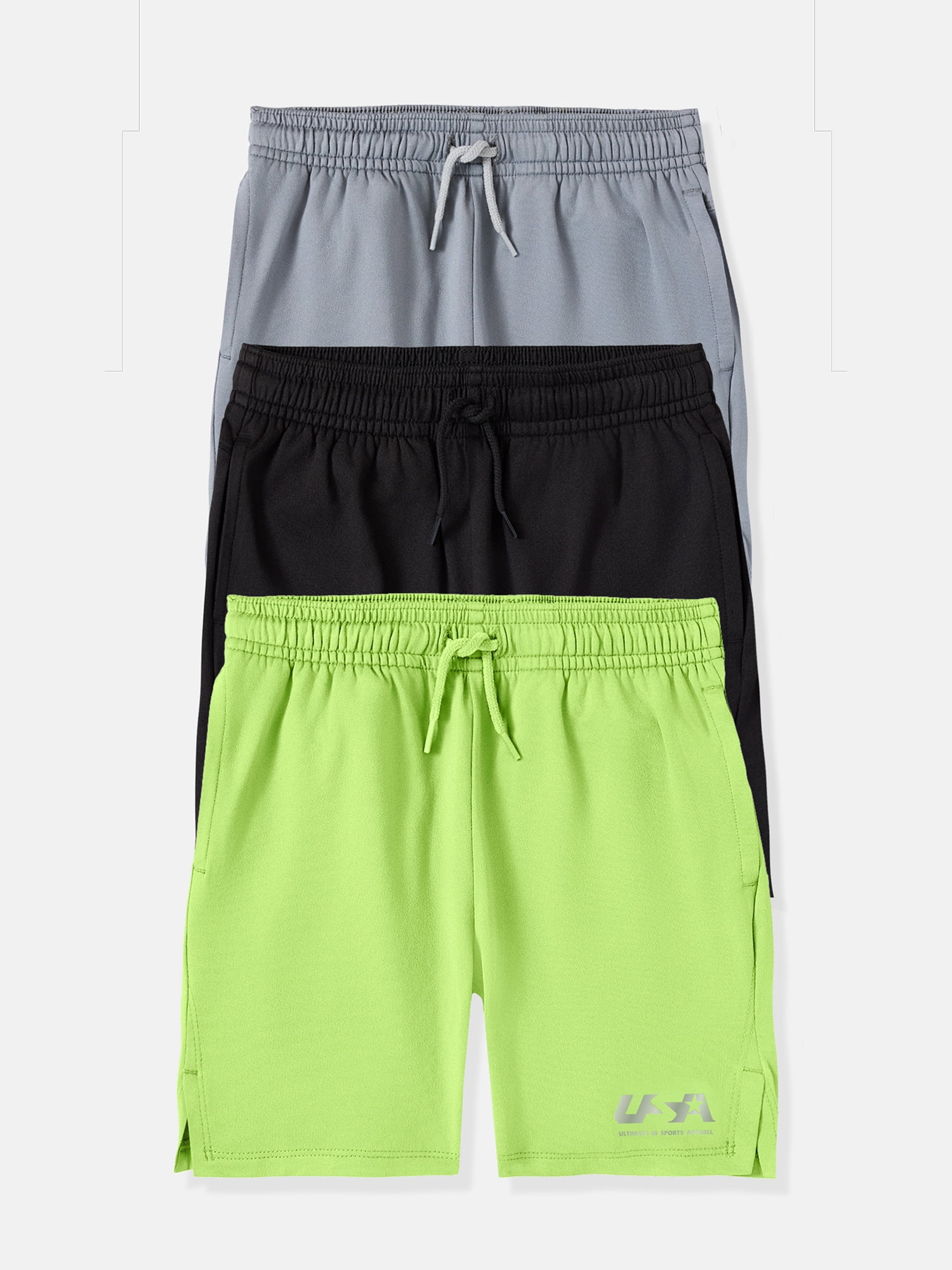 Garanimals Activewear Toddler Boy Athletic Shorts, 3-Pack, Sizes 2T–6T