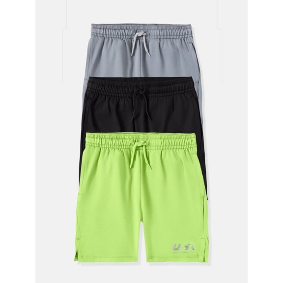 Garanimals Activewear Toddler Boy Athletic Shorts, 3-Pack, Sizes 2T–6T