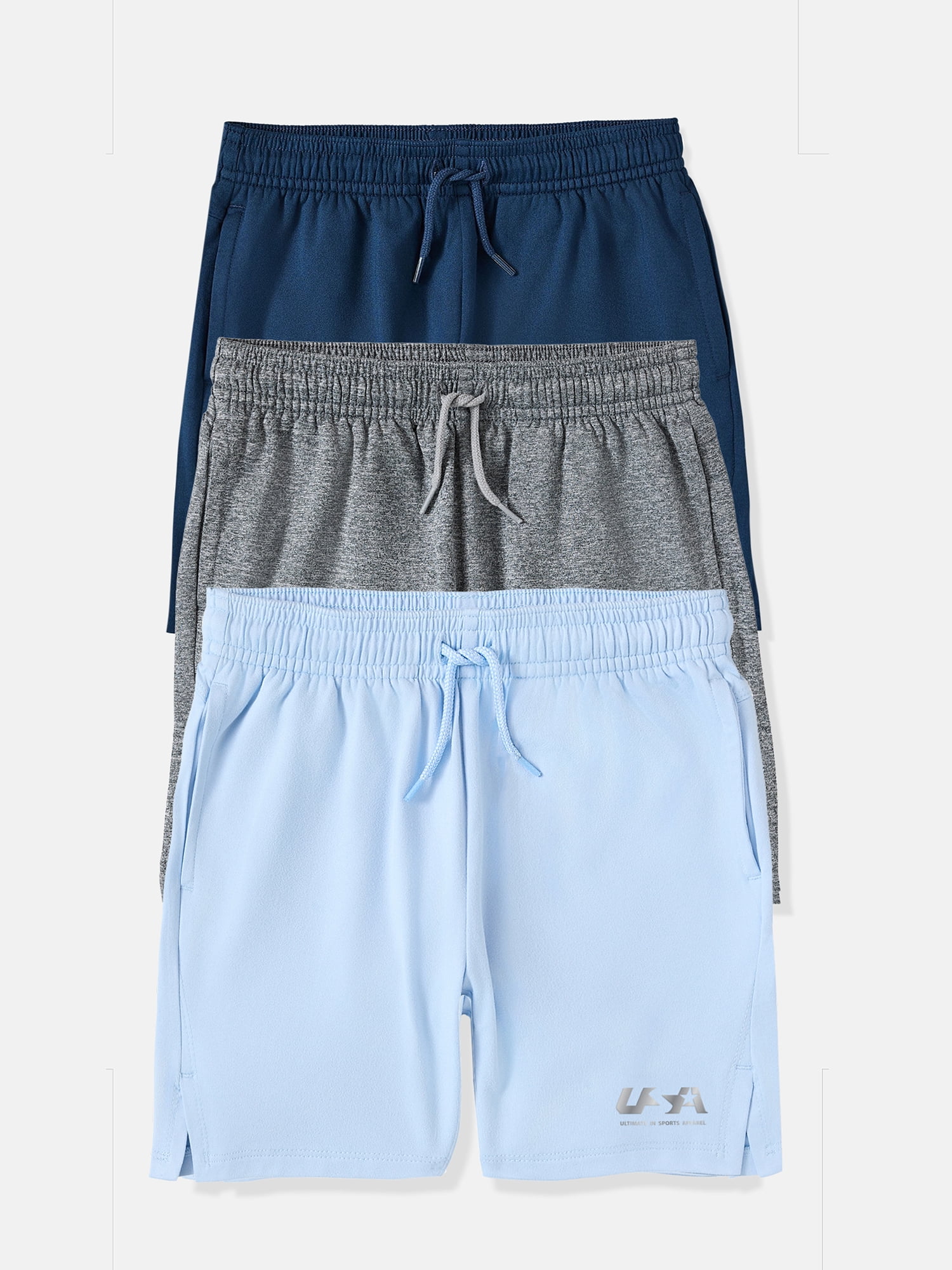 Garanimals Activewear Toddler Boy Athletic Shorts, 3-Pack, Sizes 2T–6T