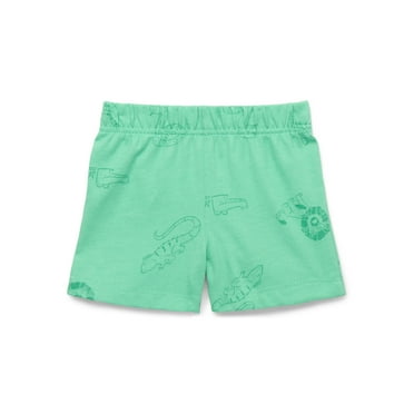 Garanimals Baby Basic Printed Jersey Shorts, Sizes 0-24 Months