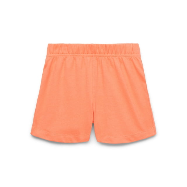 Garanimals Baby Basic Solid Jersey Solid Shorts, Sizes 0-24 Months