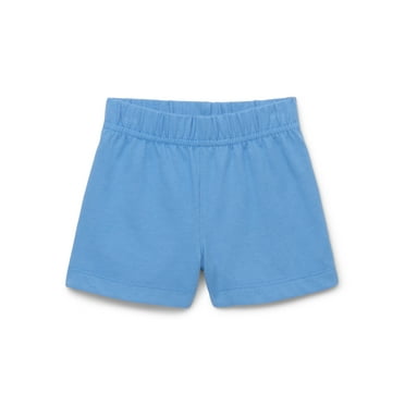 Garanimals Baby Basic Solid Jersey Solid Shorts, Sizes 0-24 Months