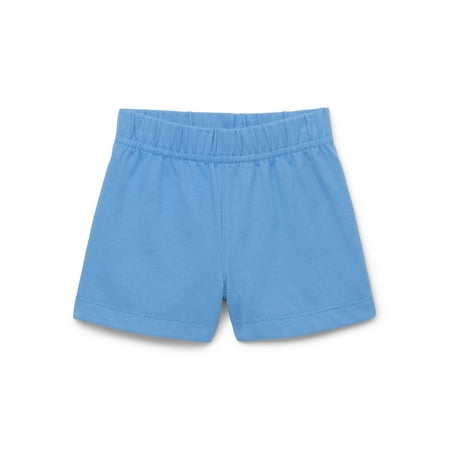 Garanimals Baby Basic Solid Jersey Solid Shorts, Sizes 0-24 Months