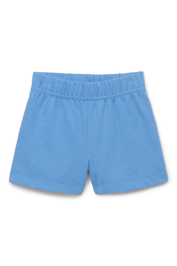 Baby Basic Solid Jersey Solid Shorts, Sizes 0-24 Months
