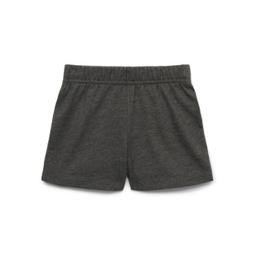 Garanimals Baby Basic Solid Jersey Solid Shorts, Sizes 0-24 Months