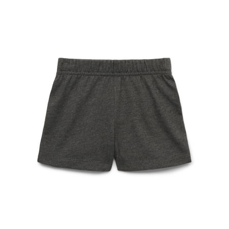 Garanimals Baby Basic Solid Jersey Solid Shorts, Sizes 0-24 Months