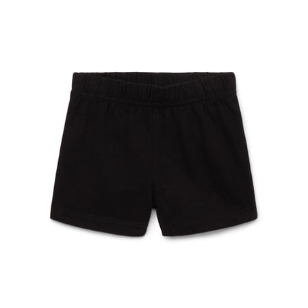 Garanimals Baby Basic Solid Jersey Solid Shorts, Sizes 0-24 Months