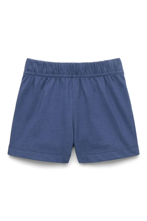 Baby Basic Solid Jersey Solid Shorts, Sizes 0-24 Months