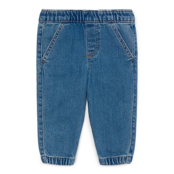 Garanimals Baby Boy Denim Jogger, Sizes 0-24 Months