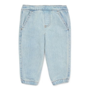 Garanimals Baby Boy Denim Jogger, Sizes 0-24 Months
