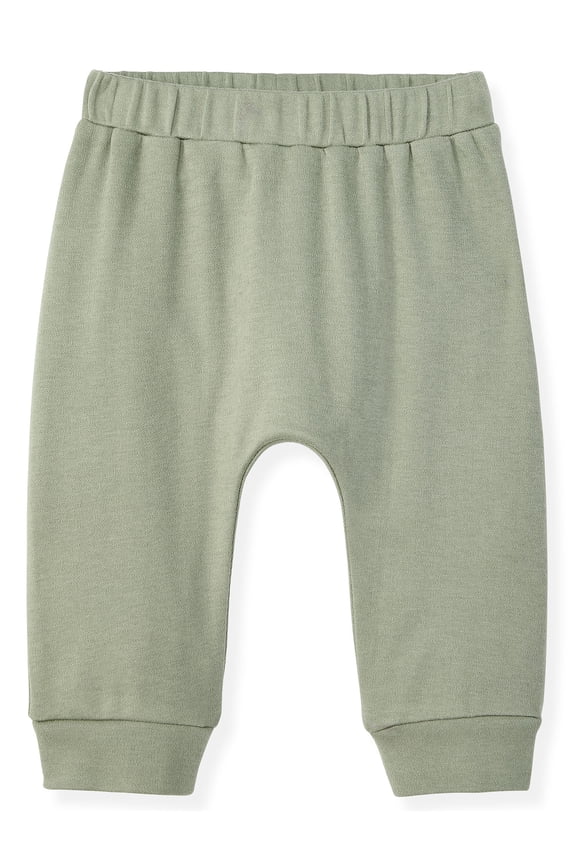 Baby Boy Cotton Pull-On Solid Joggers, 0–24M