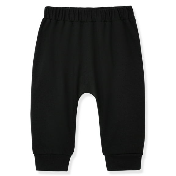 Garanimals Baby Boy Cotton Pull-On Solid Joggers, 0–24M
