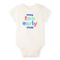 thumbnail image 1 of Garanimals Newborn & Baby Boy Cotton Lap-Shoulder Short-Sleeve Bodysuit, Sizes 0–24M, 1 of 9