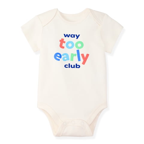 Newborn & Baby Boy Cotton Lap-Shoulder Short-Sleeve Bodysuit, Sizes 0–24M