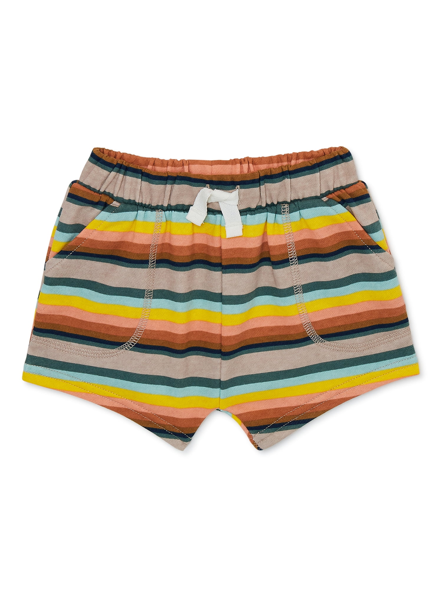 Garanimals Baby Boy French Terry Print Shorts, Sizes 024 Months