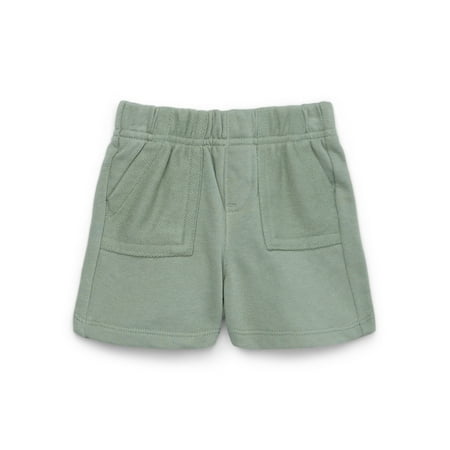 Garanimals Baby Boy French Terry Reverse Pocket Shorts, Sizes 0M-24M
