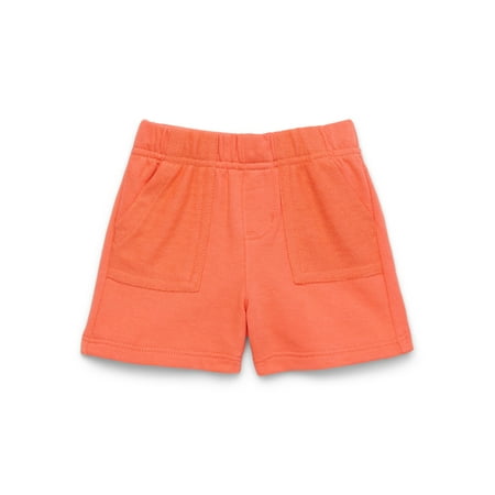 Garanimals Baby Boy French Terry Reverse Pocket Shorts, Sizes 0M-24M