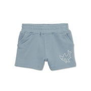 Garanimals Baby Boy Graphic French Terry Shorts, Sizes 0-24 Months
