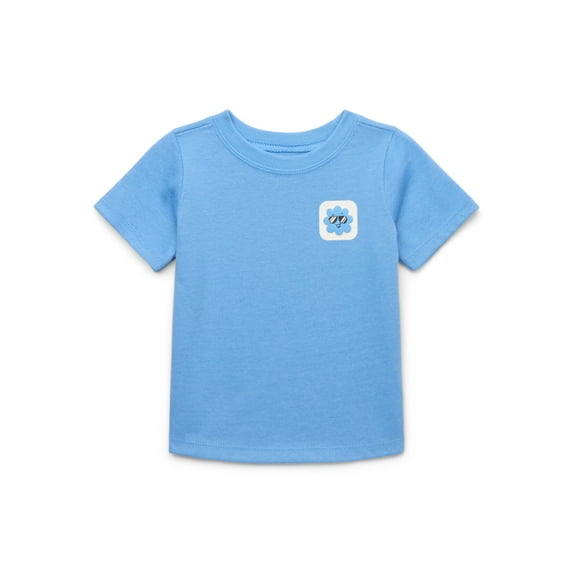 Garanimals Baby Boy Graphic T-Shirt with Short Sleeves, Sizes 0M-24M