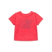 Garanimals Baby Boy Graphic T-Shirt with Short Sleeves, Sizes 0M-24M