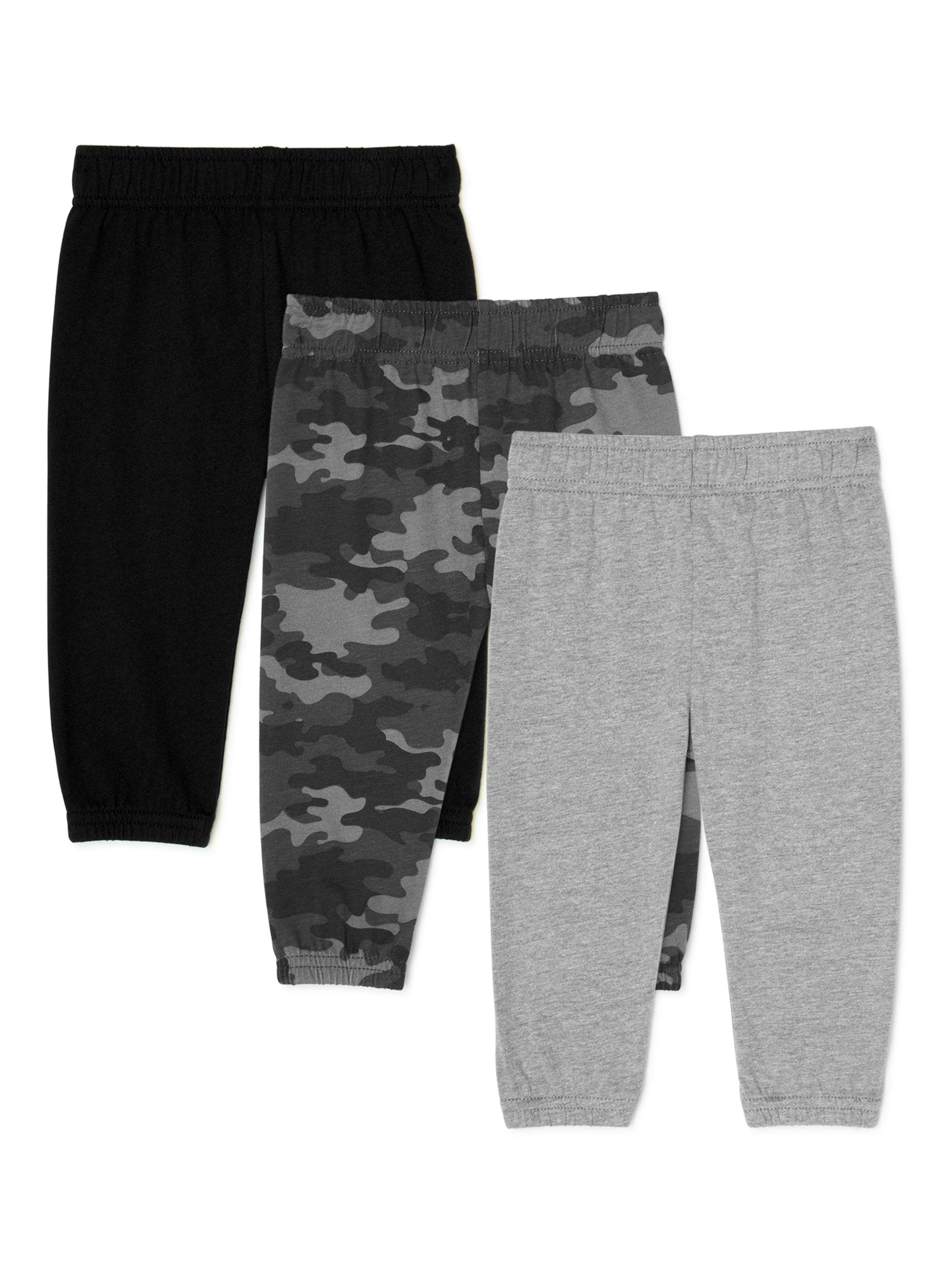 Garanimals Baby Boy Jersey Joggers, 3Pack