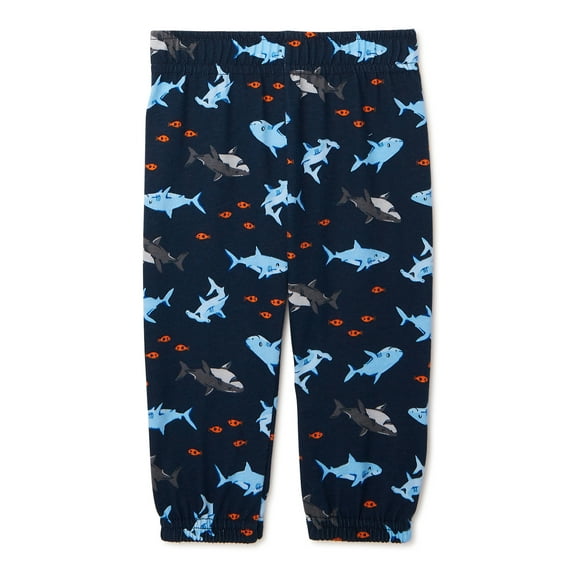 Garanimals Baby Boy Print Jersey Joggers, Sizes 0M-24M