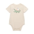 thumbnail image 1 of Garanimals Baby Boy Short Sleeve Brushed Jersey Graphic Bodysuit, Sizes 0-24 Months, 1 of 3