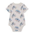 thumbnail image 1 of Garanimals Baby Boy Short Sleeve Jersey Print Bodysuit, Sizes 0-24 Months, 1 of 3