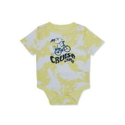 Garanimals Baby Boy Short Sleeve Graphic Bodysuit, Sizes 0-24 Months