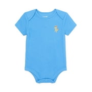 Garanimals Baby Boy Short Sleeve Brushed Jersey Graphic Bodysuit, Sizes 0-24 Months