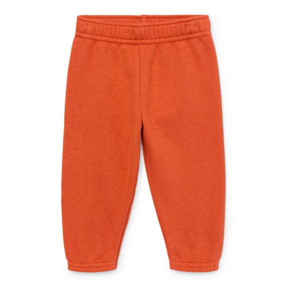 Garanimals Baby Boy Solid Fleece Joggers, Sizes 6-24 Months