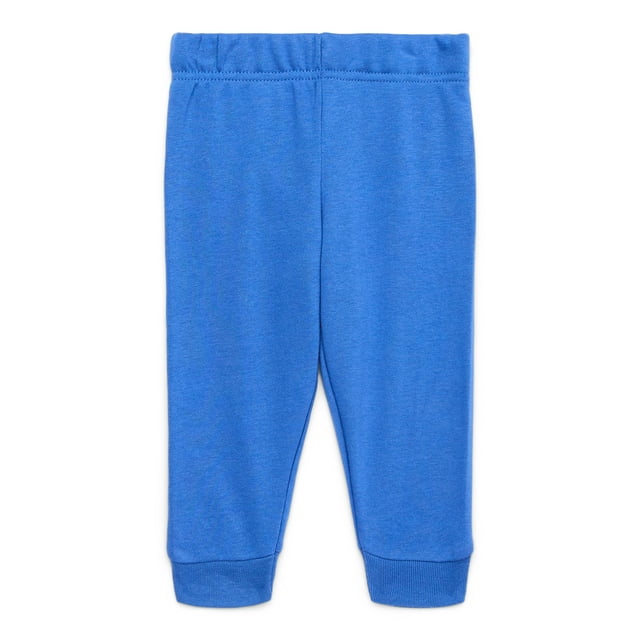 Garanimals Baby Boy Solid French Terry Jogger, Sizes 0-24 Months
