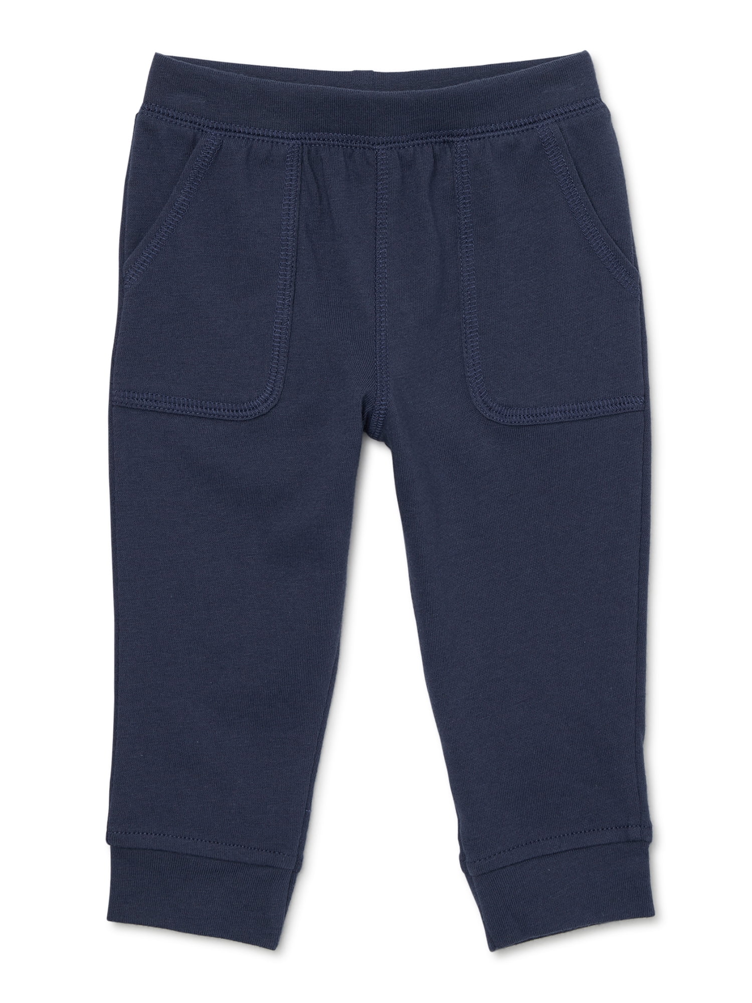 Garanimals Baby Boy Solid Jersey Jogger Pants, Sizes 0-24 Months ...