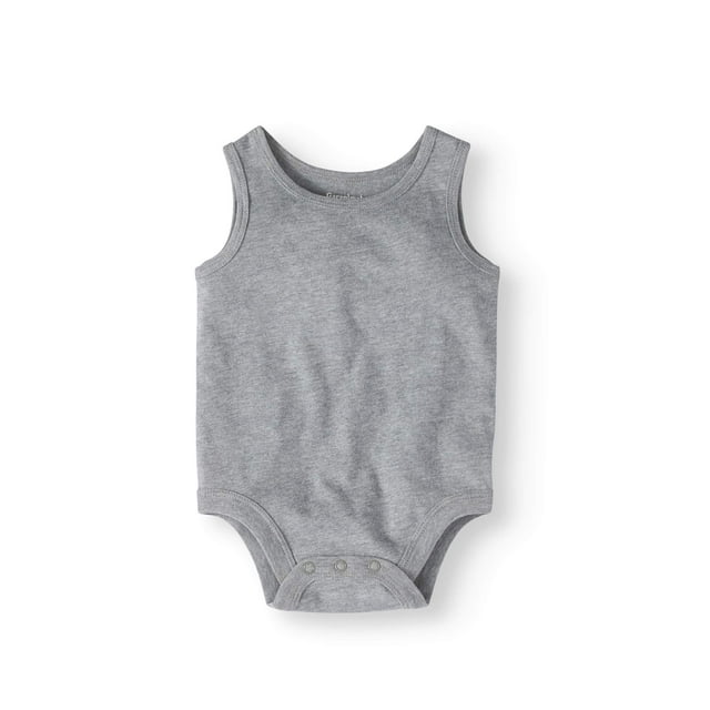 Garanimals Baby Boy Solid Tank Bodysuit
