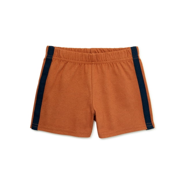 Garanimals Baby Boy Taped Jersey Shorts, Sizes 024 Months