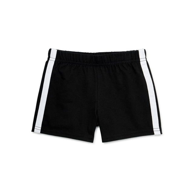 Garanimals Baby Boy Taped Jersey Shorts, Sizes 024 Months