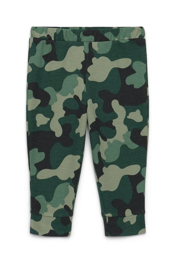 Baby Boy Thermal Jogger Pants, Sizes 0M-24M