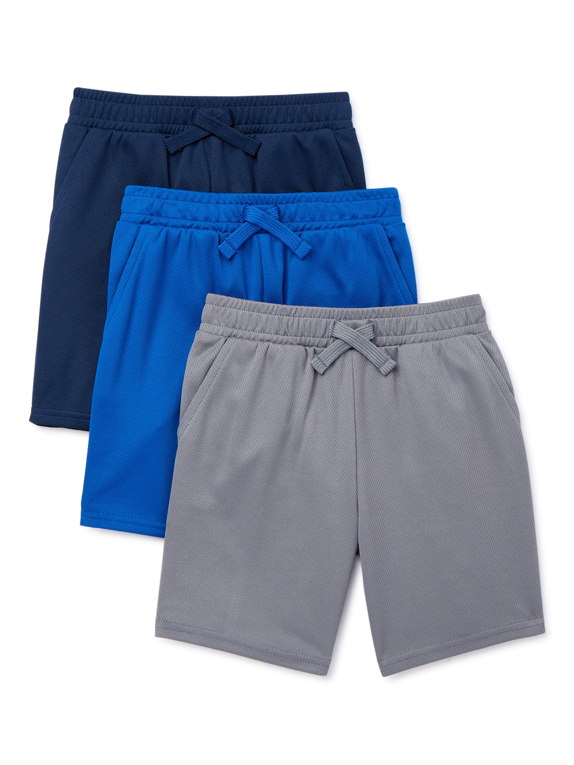 Garanimals Baby Boy & Toddler Boy Mesh Athletic Shorts, 3Pack (12M5T