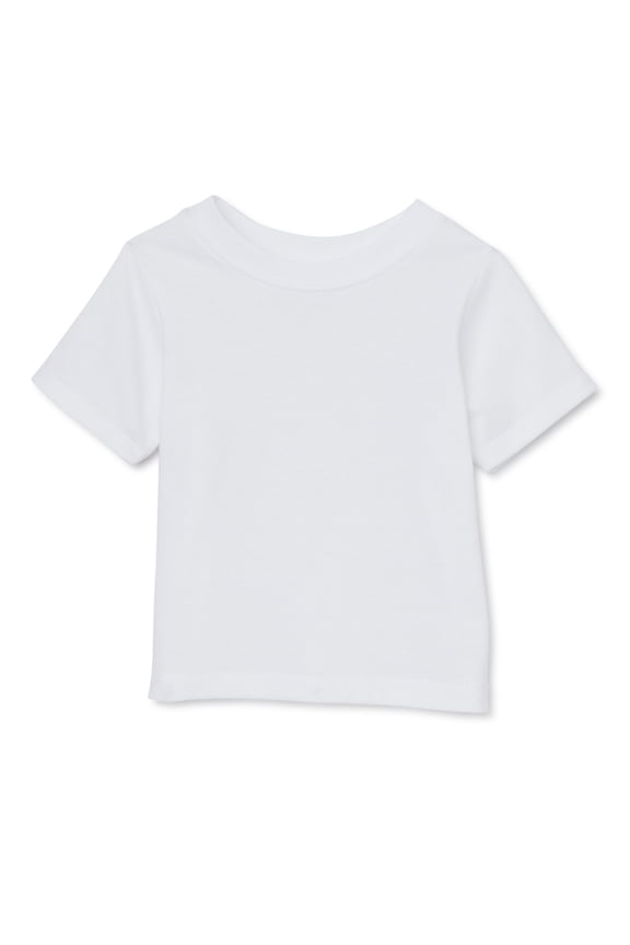 Baby Boys Crewneck Tee with Short Sleeves, Sizes 0-24M