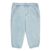 Garanimals Baby Boy Twill Jogger Pants, Sizes 0M-24M
